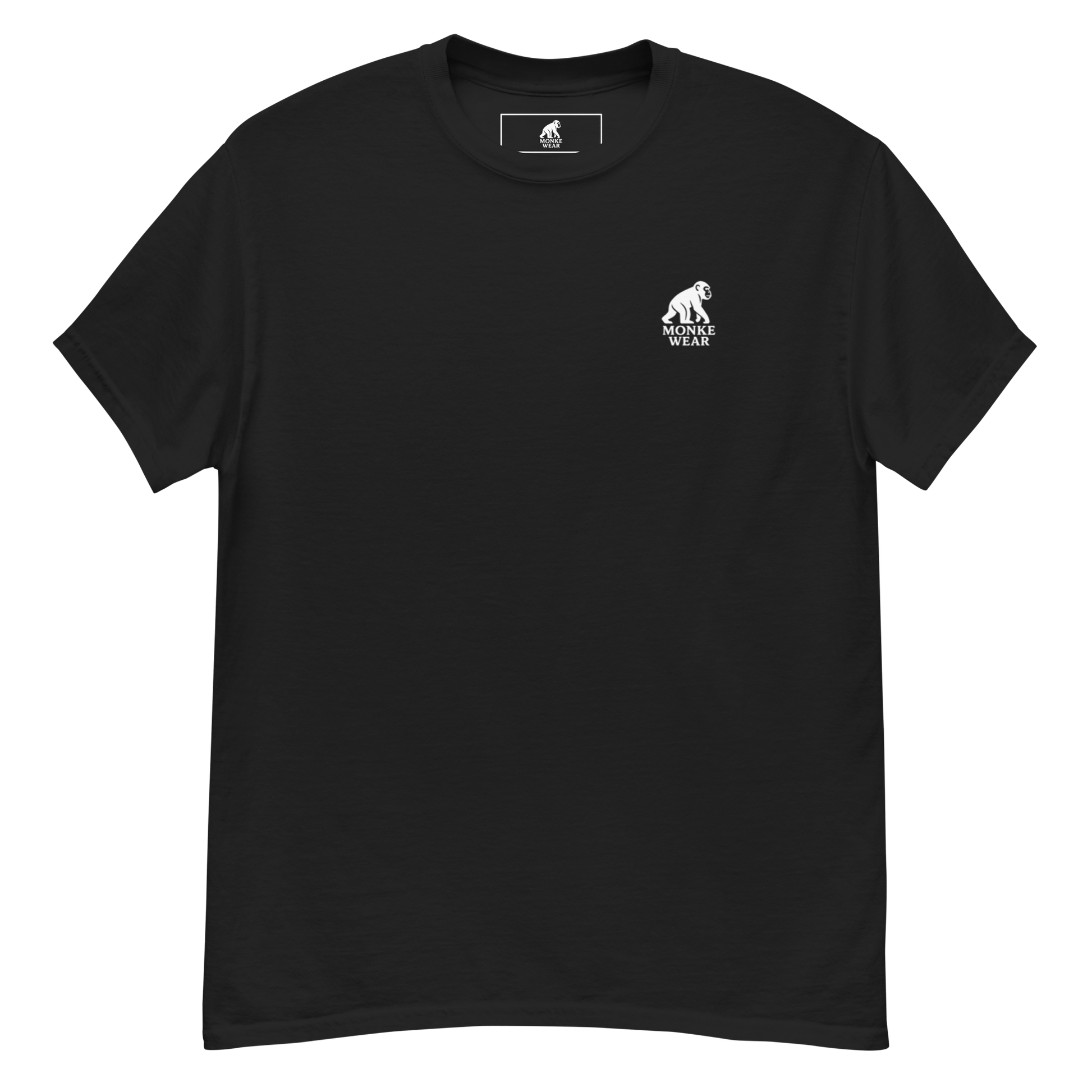 tshirt with monke wear logo