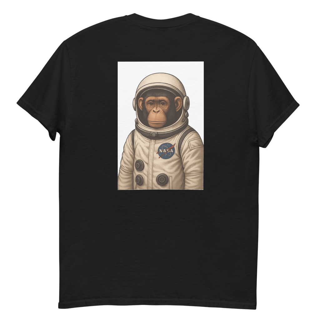 tshirt with an astronaut ape interstellar