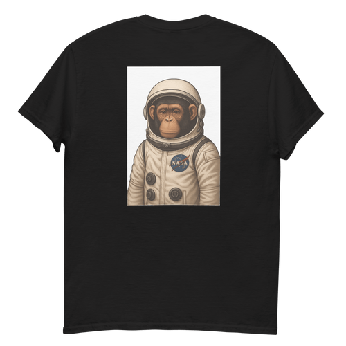 tshirt with an astronaut ape interstellar