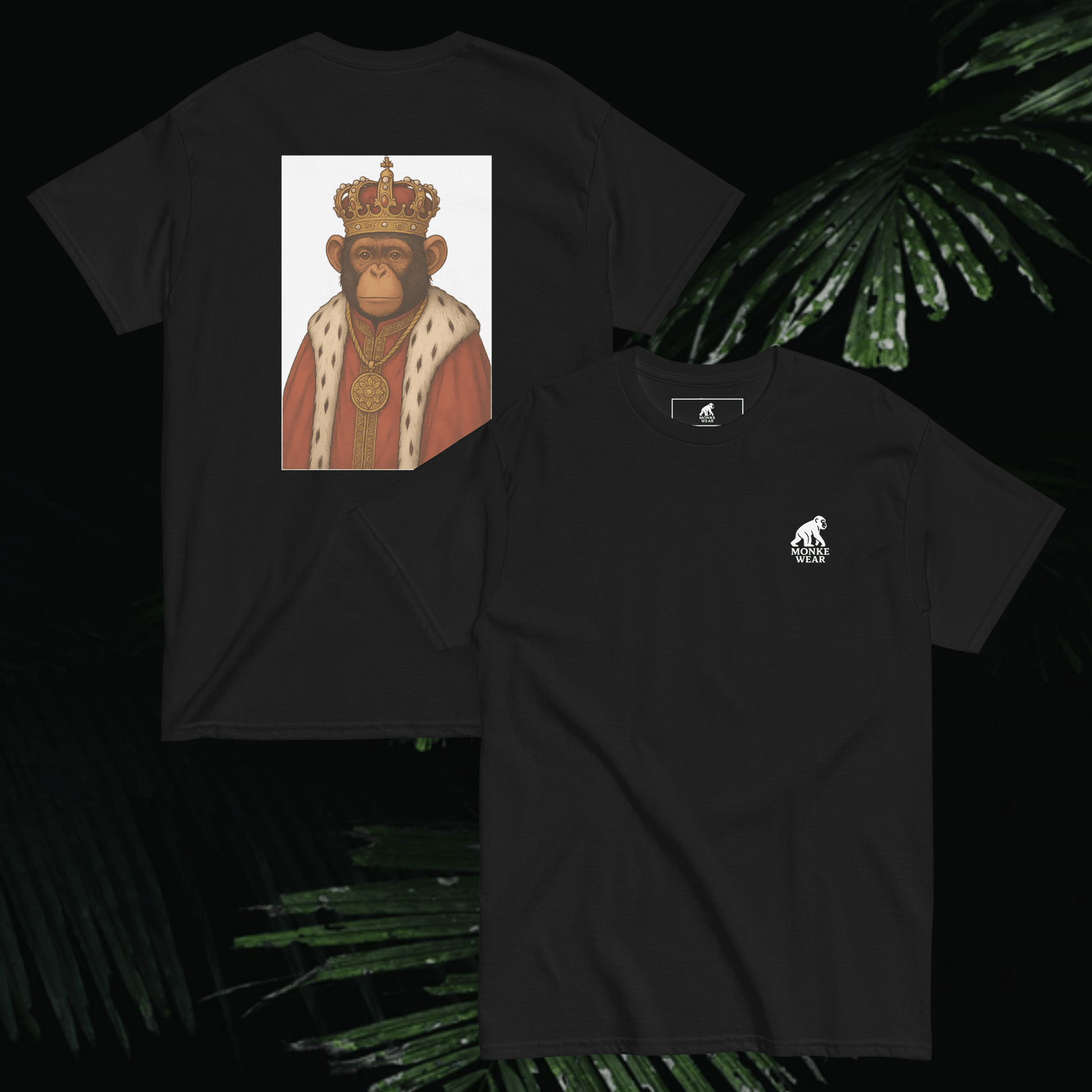 tshirt with ape king