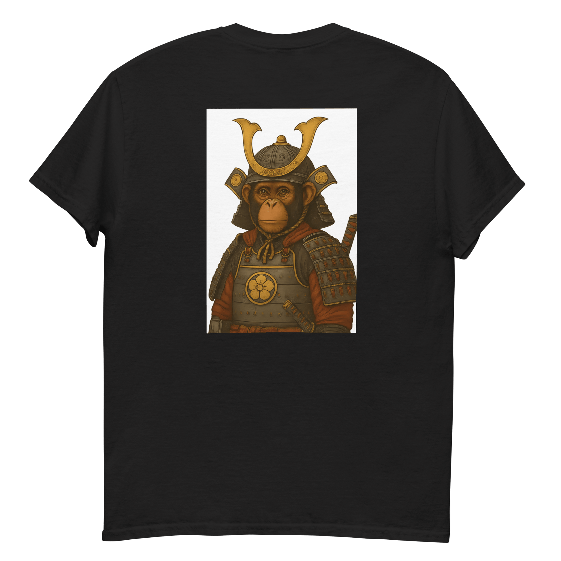 tee with a samurai ape