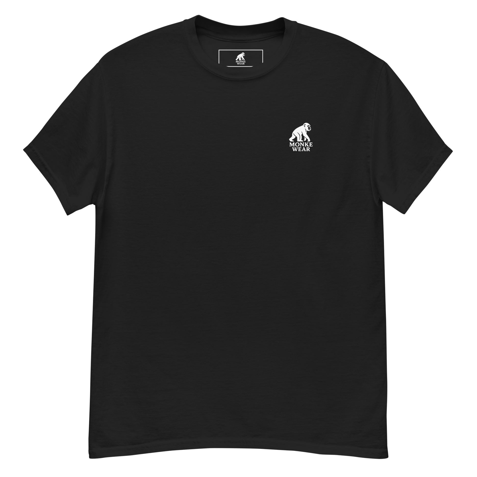 tee with monke wear logo